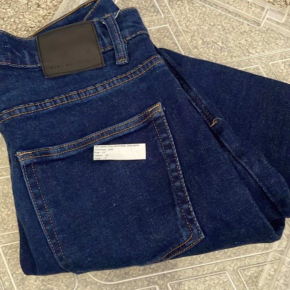 Zara Denimwear - 13”rise, 30”inseam, 13”waist